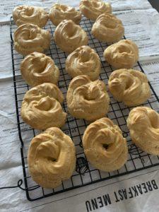 Zeppole di San Giuseppe al forno