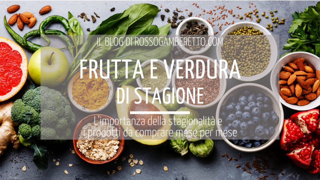 Frutta e verdura - la stagionalità